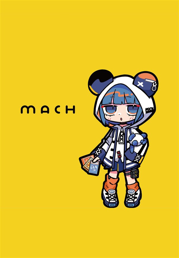MACH mascot character